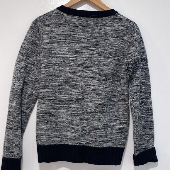 A.P.C. Women's Charcoal and Black Cardigan - Picture 5 of 8